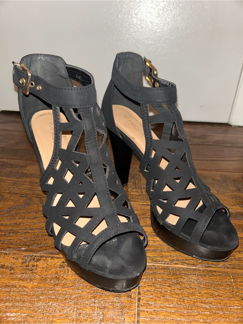Top Moda Black Heels